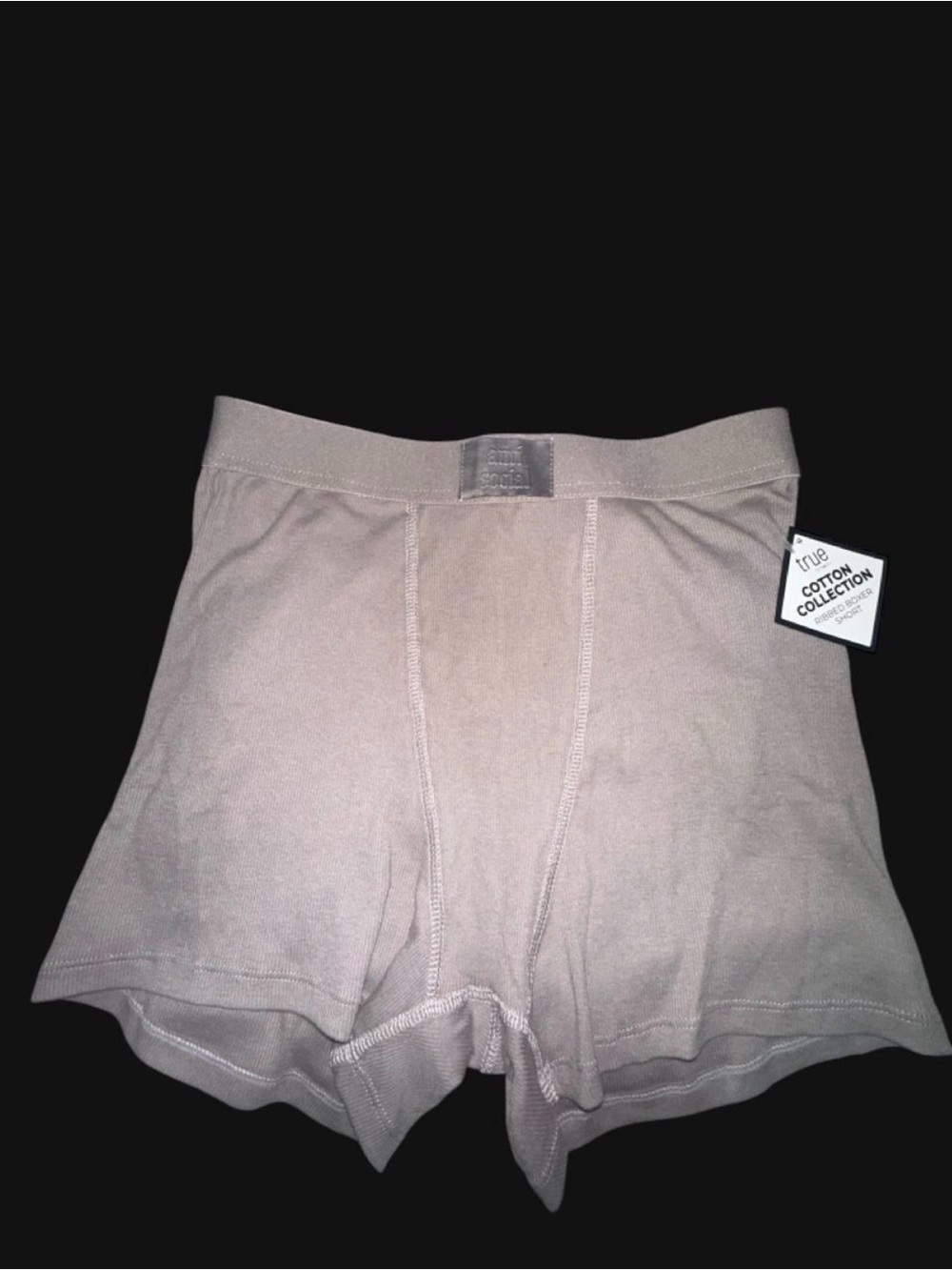 Women’s Cotton Boxer Briefs - Rue 21 Taupe - Anti Social